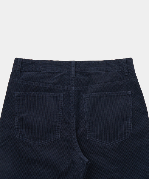 EXCONTAINER(エックスコンテナ)の「ワンタックワイドコーデュロイパンツ (ネイビー)(その他パンツ・メンズ・その他・X-LARGE/SMALL/MEDIUM/LARGE)」の3枚目の写真