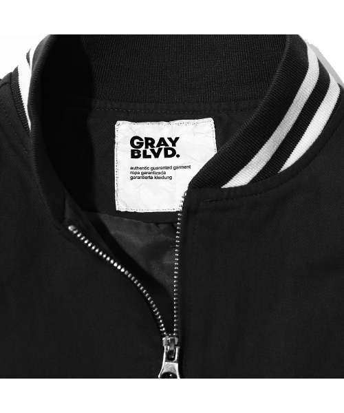GRAYBLVD(グレイブラバット)の「エムシーツイルコットンバスティジャケット (ブラック)(スタジャン・レディース・その他・LARGE/MEDIUM)」の19枚目の写真