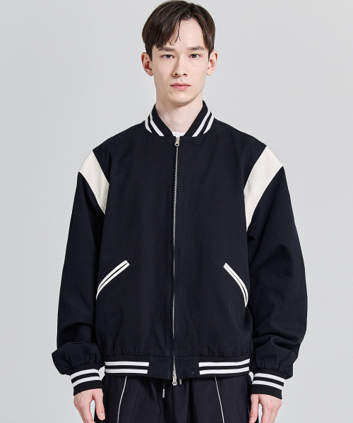 GRAYBLVD(グレイブラバット)の「エムシーツイルコットンバスティジャケット (ブラック)(スタジャン・レディース・その他・LARGE/MEDIUM)」の14枚目の写真