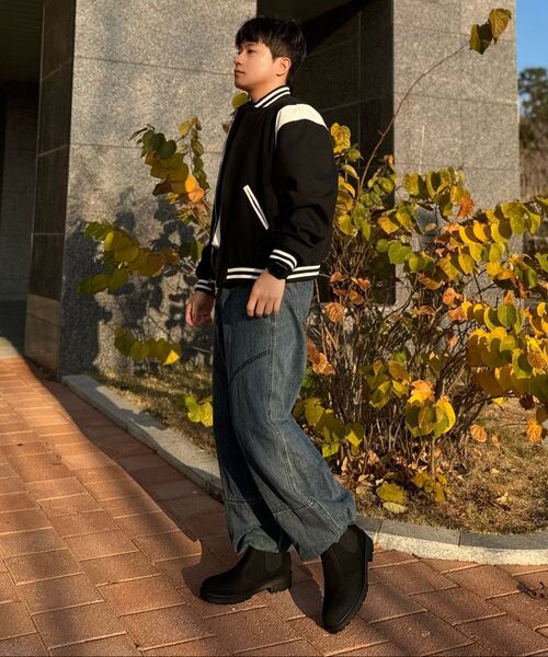GRAYBLVD(グレイブラバット)の「エムシーツイルコットンバスティジャケット (ブラック)(スタジャン・レディース・その他・LARGE/MEDIUM)」の5枚目の写真