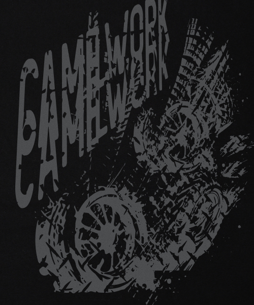 CAMEL WORK(キャメルワーク)の「バイクトラックスウェットシャツ(ブラック)(スウェット・メンズ・その他・X-LARGE/MEDIUM/LARGE)」の4枚目の写真