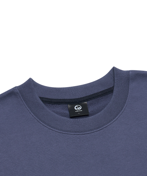 CAMEL WORK(キャメルワーク)の「NO.123 ブロッククルーネックスウェットシャツ(ブルー)(スウェット・メンズ・その他・MEDIUM/LARGE/X-LARGE)」の4枚目の写真