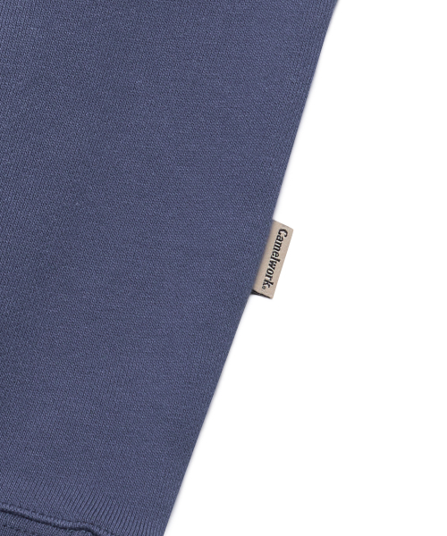CAMEL WORK(キャメルワーク)の「NO.123 ブロッククルーネックスウェットシャツ(ブルー)(スウェット・メンズ・その他・MEDIUM/LARGE/X-LARGE)」の6枚目の写真