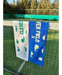 CLEVER FIELD（クレバーフィールド）の「テニススポーツコットンタオル[ホワイト]（スポーツグッズ）」