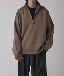 Lui's（ルイス）の「VISミラノリブハーフジップ（ニット/セーター）」