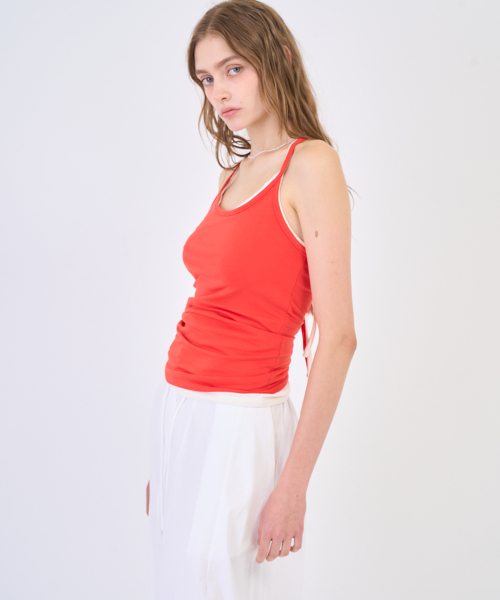 RAVEROUS(レイバーロス)の「ホルターネックスリーブレスレッド(Tシャツ/カットソー・レディース・その他・OS)」の3枚目の写真