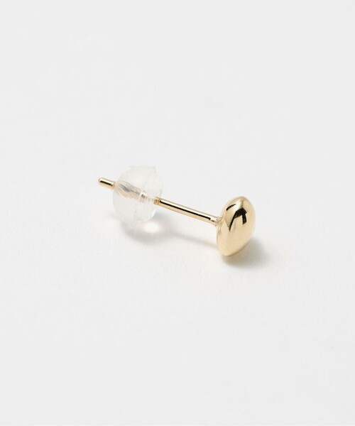 BEAUTY&YOUTH UNITED ARROWS(ビューティーアンドユースユナイテッドアローズ)の「K10 プク ハート ピアス(ピアス(両耳用)・レディース・ゴールド・FREE)」の3枚目の写真