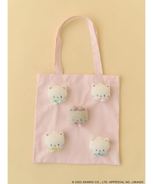 merry jenny（メリージェニー）の「もこもこニャニィニュニェニョントート（トートバッグ・レディース・ピンク・FREE）」の5枚目の写真