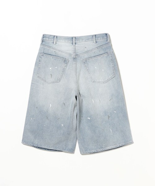 BEAMS(ビームス)の「クォーターレングス ペインターデニムパンツ 【ワイドストレートフィット】(その他パンツ・メンズ・ブラック/サックスブルー・L/M/S/XL)」の14枚目の写真