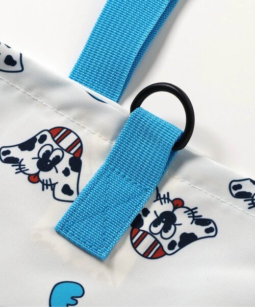 BREEZE（ブリーズ）の「one by more　シューズバッグ（エコバッグ/サブバッグ・キッズ・ピンク/グリーン/オフホワイト・FREE）」の12枚目の写真