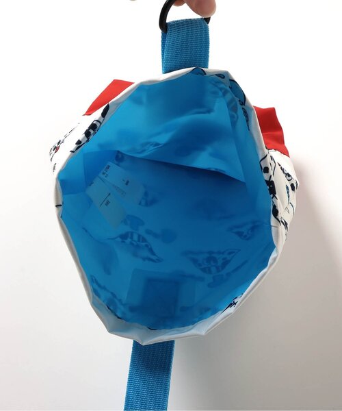 BREEZE（ブリーズ）の「one by more　シューズバッグ（エコバッグ/サブバッグ・キッズ・ピンク/グリーン/オフホワイト・FREE）」の15枚目の写真