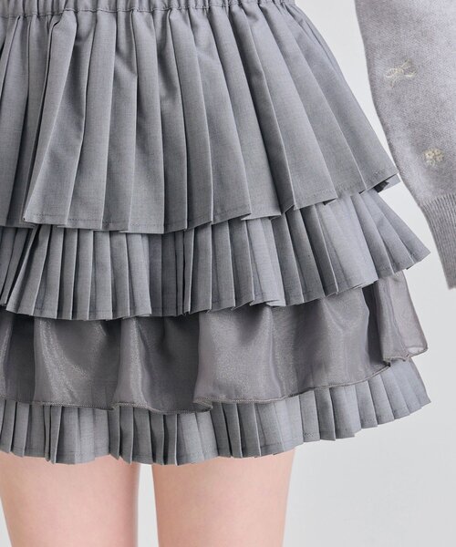 OZZCROCE ゴシック　ミニスカート ブラック 青 OZZCROCE ゴシック ミニスカート ブラック 青