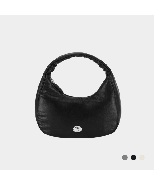 MARHEN.J(マルヘンジェイ)の「ペブル (PEBBLE) ミニバッグ(ショルダーバッグ・レディース・ブラック/シルバー/アイボリー・FREE)」の11枚目の写真