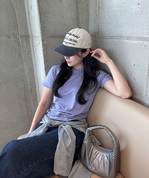 MARHEN.J(マルヘンジェイ)の「ペブル (PEBBLE) ミニバッグ(ショルダーバッグ・レディース・ブラック/シルバー/アイボリー・FREE)」の9枚目の写真