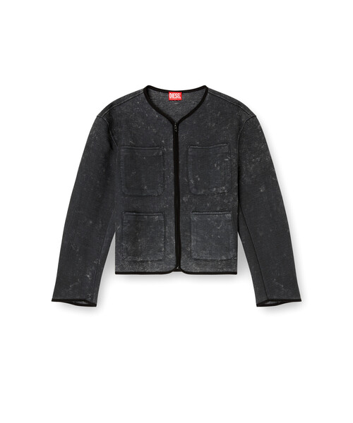 J-ANTIL ジップアップジャケット｜ブラック｜ウィメンズ｜DIESEL