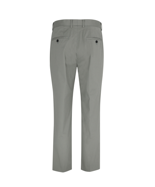 SOLEW(ソル)の「コットンテーパードツータックパンツ_グレイッシュカーキ(その他パンツ・メンズ・その他・MEDIUM/LARGE/X-LARGE)」の2枚目の写真