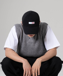 EXCURSE（エクスカース）の「ピグメントウォッシングボールキャップ-ブラック(I THINK SO TOO)（キャップ）」