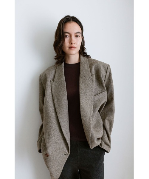 ジャケット・アウター Studio Doe - Wool Twill Jacket セール】Studio Doe Gender Free Wool Twill Double-breasted（その他