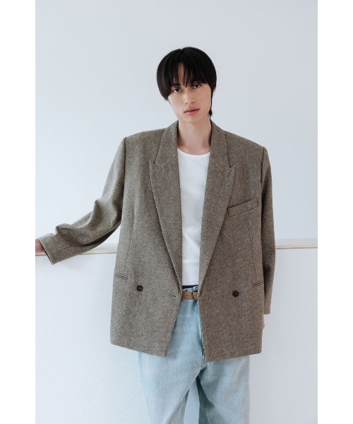 セール】Studio Doe Gender Free Wool Twill Double-breasted（その他