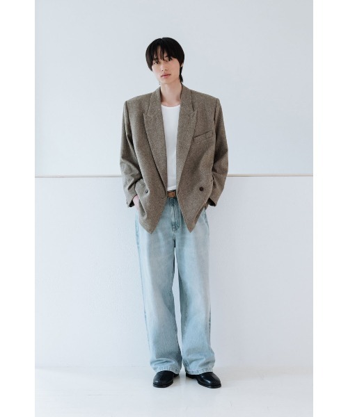 セール】Studio Doe Gender Free Wool Twill Double-breasted（その他