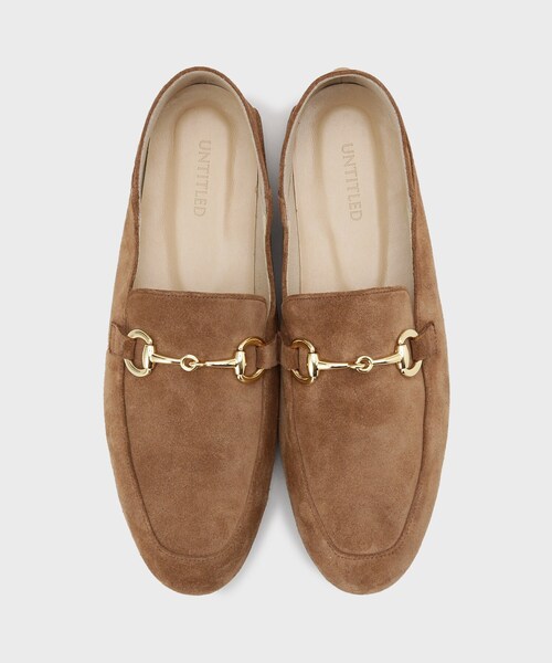 UNTITLED（アンタイトル）の「【Made In Japan】ソフトスエードローファー（その他シューズ・レディース・キャメル・30/35/40/45）」の6枚目の写真