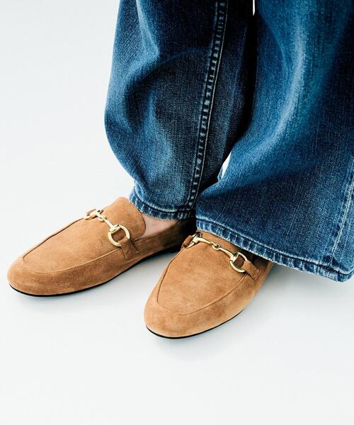 UNTITLED（アンタイトル）の「【Made In Japan】ソフトスエードローファー（その他シューズ・レディース・キャメル・30/35/40/45）」の8枚目の写真