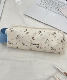 VIBGYOR（ヴィブジョー）の「Mignonjour/フラワー柄ペンケース M2871（ステーショナリー）」