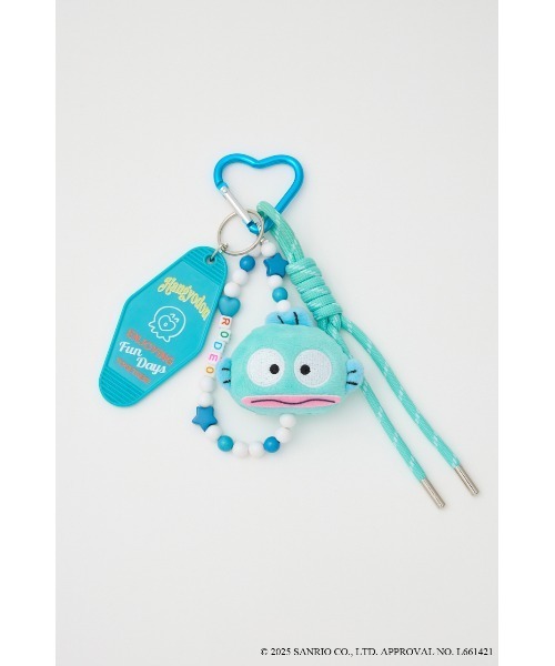 RODEO CROWNS WIDE BOWL（ロデオクラウンズワイドボウル）の「(サンリオキャラクターズ) キーホルダーチャーム（チャーム・レディース・ブラック系その他/グリーン系その他/レッド系その他/ブルー系その他3/ターコイズブルー・FREE）」の3枚目の写真