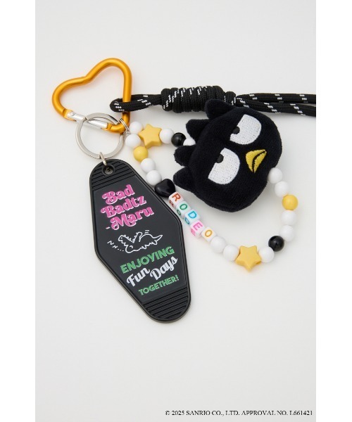 RODEO CROWNS WIDE BOWL（ロデオクラウンズワイドボウル）の「(サンリオキャラクターズ) キーホルダーチャーム（チャーム・レディース・ブラック系その他/グリーン系その他/レッド系その他/ブルー系その他3/ターコイズブルー・FREE）」の6枚目の写真