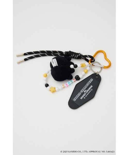 RODEO CROWNS WIDE BOWL（ロデオクラウンズワイドボウル）の「(サンリオキャラクターズ) キーホルダーチャーム（チャーム・レディース・ブラック系その他/グリーン系その他/レッド系その他/ブルー系その他3/ターコイズブルー・FREE）」の9枚目の写真