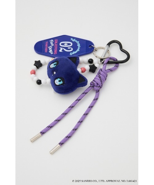 RODEO CROWNS WIDE BOWL（ロデオクラウンズワイドボウル）の「(サンリオキャラクターズ) キーホルダーチャーム（チャーム・レディース・ブラック系その他/グリーン系その他/レッド系その他/ブルー系その他3/ターコイズブルー・FREE）」の15枚目の写真