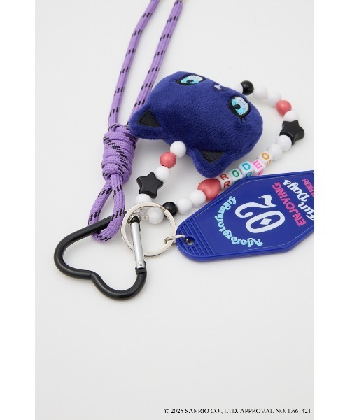 RODEO CROWNS WIDE BOWL（ロデオクラウンズワイドボウル）の「(サンリオキャラクターズ) キーホルダーチャーム（チャーム・レディース・ブラック系その他/グリーン系その他/レッド系その他/ブルー系その他3/ターコイズブルー・FREE）」の16枚目の写真