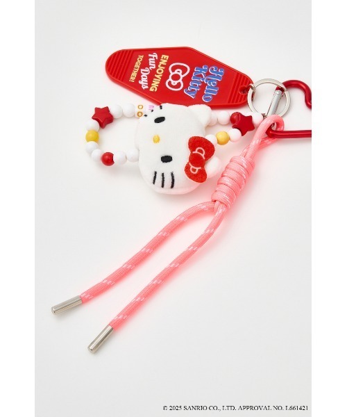 RODEO CROWNS WIDE BOWL（ロデオクラウンズワイドボウル）の「(サンリオキャラクターズ) キーホルダーチャーム（チャーム・レディース・ブラック系その他/グリーン系その他/レッド系その他/ブルー系その他3/ターコイズブルー・FREE）」の20枚目の写真