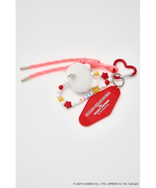 RODEO CROWNS WIDE BOWL（ロデオクラウンズワイドボウル）の「(サンリオキャラクターズ) キーホルダーチャーム（チャーム・レディース・ブラック系その他/グリーン系その他/レッド系その他/ブルー系その他3/ターコイズブルー・FREE）」の22枚目の写真