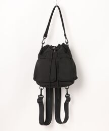 WESTSEA | 撥水 巾着バッグ ショルダー ミニリュック ハンドバッグ 3way(ショルダーバッグ)