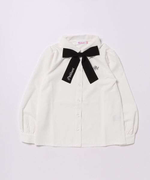 PINKHUNT（ピンクハント）の「PINKHUNT フォーマルブラウスシャツ 1165K（シャツ/ブラウス・キッズ・ベビーピンク/ライトブルー/ホワイト・120cm/130cm/140cm/150cm/160cm）」の21枚目の写真