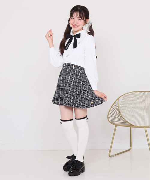 PINKHUNT（ピンクハント）の「PINKHUNT フォーマルブラウスシャツ 1165K（シャツ/ブラウス・キッズ・ベビーピンク/ライトブルー/ホワイト・120cm/130cm/140cm/150cm/160cm）」の6枚目の写真