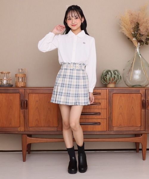 PINKHUNT（ピンクハント）の「PINKHUNT フォーマルブラウスシャツ 1165K（シャツ/ブラウス・キッズ・ベビーピンク/ライトブルー/ホワイト・120cm/130cm/140cm/150cm/160cm）」の11枚目の写真