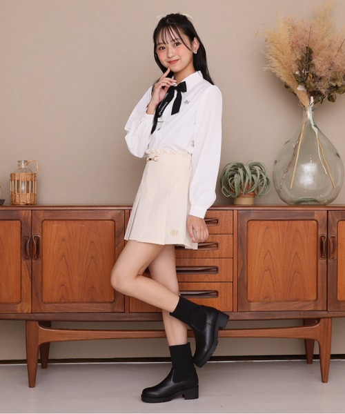 PINKHUNT（ピンクハント）の「PINKHUNT フォーマルブラウスシャツ 1165K（シャツ/ブラウス・キッズ・ベビーピンク/ライトブルー/ホワイト・120cm/130cm/140cm/150cm/160cm）」の13枚目の写真