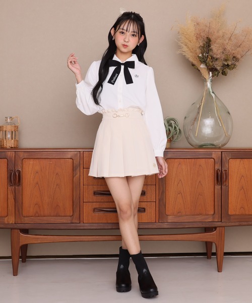 PINKHUNT（ピンクハント）の「PINKHUNT フォーマルブラウスシャツ 1165K（シャツ/ブラウス・キッズ・ベビーピンク/ライトブルー/ホワイト・120cm/130cm/140cm/150cm/160cm）」の15枚目の写真