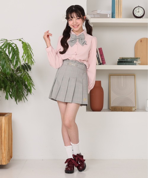 PINKHUNT（ピンクハント）の「PINKHUNT フォーマルブラウスシャツ 1165K（シャツ/ブラウス・キッズ・ベビーピンク/ライトブルー/ホワイト・120cm/130cm/140cm/150cm/160cm）」の17枚目の写真