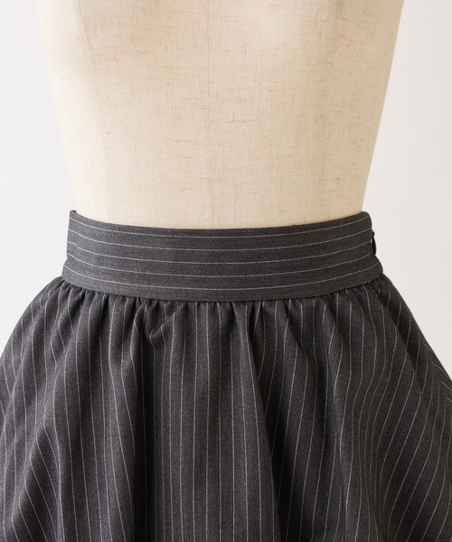 one after another NICE CLAUP（ワンアフターアナザーナイスクラップ）の「【premium order】サイズ展開あり/セットで着れる/バルーンスカパン（スカート・レディース・ブラック/グレー系その他/ベージュ/ピンクベージュ・SMALL/MEDIUM）」の9枚目の写真