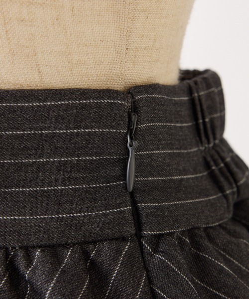 one after another NICE CLAUP（ワンアフターアナザーナイスクラップ）の「【premium order】サイズ展開あり/セットで着れる/バルーンスカパン（スカート・レディース・ブラック/グレー系その他/ベージュ/ピンクベージュ・SMALL/MEDIUM）」の5枚目の写真