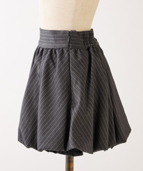 one after another NICE CLAUP（ワンアフターアナザーナイスクラップ）の「【premium order】サイズ展開あり/セットで着れる/バルーンスカパン（スカート・レディース・ブラック/グレー系その他/ベージュ/ピンクベージュ・SMALL/MEDIUM）」の6枚目の写真