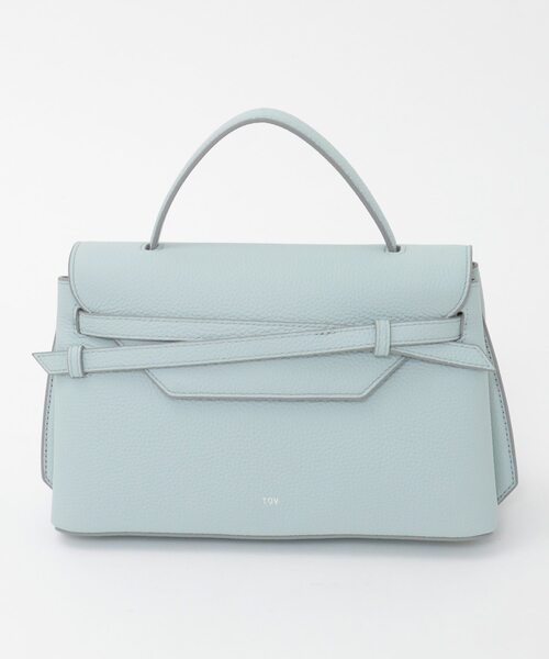 Tiara（ティアラ）の「【TOV/トーヴ】MIMI（M）（ハンドバッグ・レディース・グレイッシュベージュ/ブラック/ミント・FREE）」の3枚目の写真