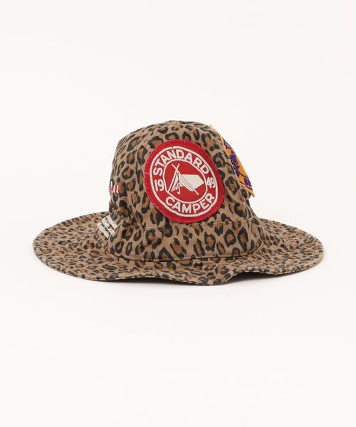 DENIM DUNGAREE（デニムダンガリー）の「Patch Hat（ハット・キッズ・ベージュ・MEDIUM/SMALL）」の2枚目の写真