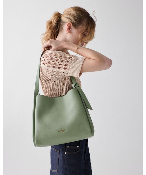 セール】ノット ラージ キャリーオール（ショルダーバッグ）｜kate