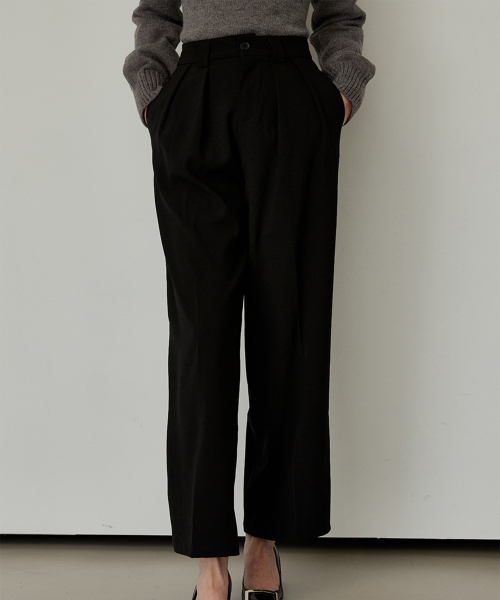 HYBERNAT(ハイバーナット)の「Wide Slacks - BLACK(スラックス・レディース・その他・SMALL/MEDIUM)」の3枚目の写真