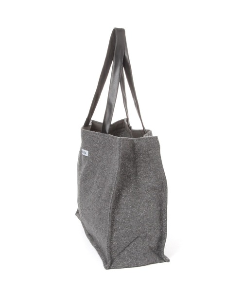 BABYLONE（バビロン）の「ネップトートBAG（トートバッグ・レディース・ベージュ/グレー・FREE）」の5枚目の写真