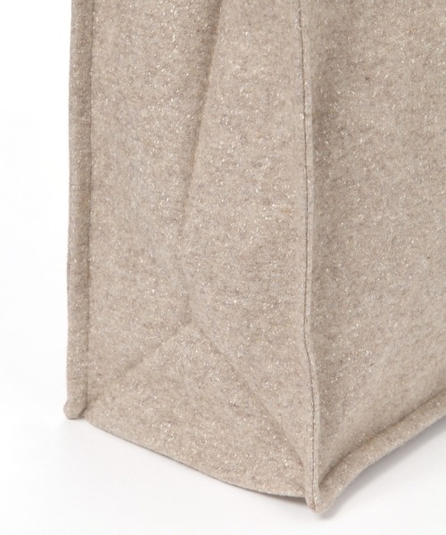 BABYLONE（バビロン）の「ネップトートBAG（トートバッグ・レディース・ベージュ/グレー・FREE）」の13枚目の写真